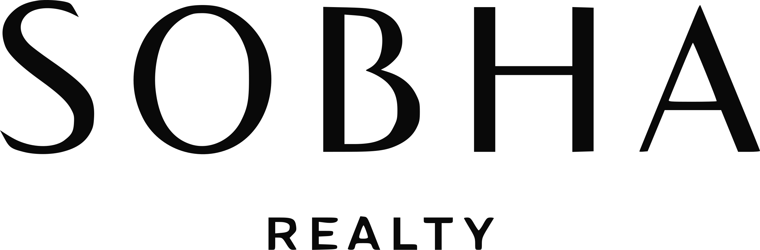 Sobha Realty logo representing a premium real estate developer known for luxury residential and commercial projects in Dubai
